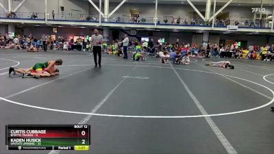 100 lbs Round 3 (10 Team) - Kaden Husick, Upstate Uprising vs Curtis Cubbage, Bitetto Trained