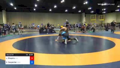 86 kg Prelims - Joel Shapiro, Cyclone RTC C-RTC vs Zion Carpenter, Cougar Wrestling Club