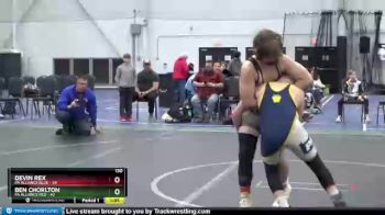 130 lbs Finals (2 Team) - Ben Chorlton, PA Alliance Red vs Devin Rex, PA Alliance Blue