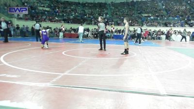 120 lbs Consi Of 64 #2 - Jackson Bearden, Skiatook Bulldog Wrestling vs Damian Nation, ANADARKO