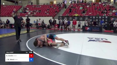 92 kg Cons 16 #2 - Alexander Smith, Spartan RTC@LHP vs William Ward, Garlington Training Center