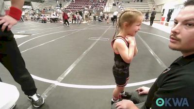 37-43 lbs Rr Rnd 2 - Blakely Torix, Sperry Wrestling Club vs Aeryn Jackson, Locust Grove Youth Wrestling