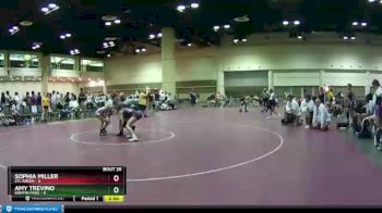 107 lbs Round 6 (10 Team) - Sophia Miller, STL Green vs Amy Trevino, Griffin Fang