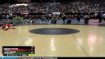 106 lbs Quarterfinal - Aiden Nelmes, Mt. View Oregon vs Trevor Paynter, Homedale