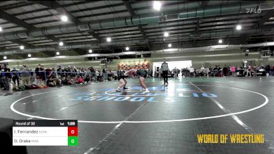 175 lbs Round Of 32 - Isai Fernandez, Sunkist Kids Monster Garage vs Danson Drake, Moen Wrestling Academy