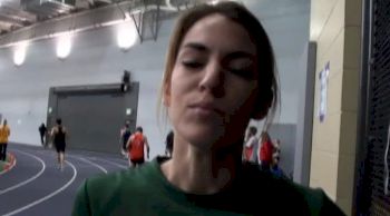 Oregon's Becca Friday after 800 at 2013 UW Invite