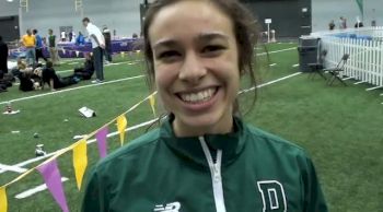 Abbey D'Agostino nearly wins from the front in women's 3k 8.55 at 2013 UW Invite