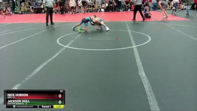 72 lbs Round 4 (10 Team) - Nick Hobson, GPS vs Jackson Hull, Dayton Bandits