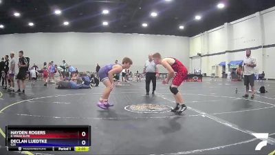 170 lbs Round 3 - Hayden Rogers, K-Vegas Elite vs Declan Luedtke, C2X