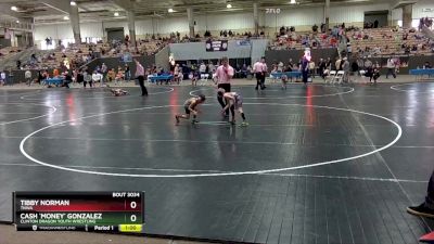 60 lbs Cons. Round 3 - Tibby Norman, TNWA vs Cash `Money` Gonzalez, Clinton Dragon Youth Wrestling