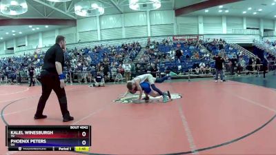 86 lbs Quarterfinal - Kalel Winesburgh, TN vs Phoenix Peters, OH