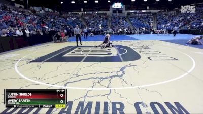 5A-144 lbs Cons. Round 2 - Avery Bartek, Spring Hill vs Justin Shields, Lansing