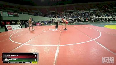 5A-126 lbs Semifinal - Aidan Godley, Crater vs Jaxon Harada, Thurston