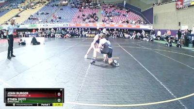 149 lbs Semis & 3rd Wb (16 Team) - Ethen Doty, Upper Iowa vs John Burger, Nebraska-Kearney