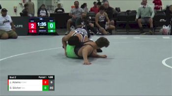 145 lbs Quarterfinals (8 Team) - Joel Adams, POWA vs Dylan Gilcher, Minion Legends