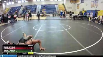 152 lbs Round 1 (8 Team) - Duke Byfield, Team Barracuda vs Zane Canada, Deland Bulldog WC