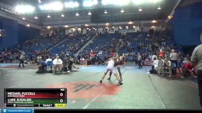 165 lbs Cons. Round 4 - Luke Sugalski, Faith Christian Academy vs Michael Fuccilli, Don Bosco Prep