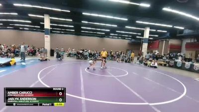 57-61 lbs Round 2 - Jaelyn Anderson, Nebraska Wrestling Academy vs Amber Carucci, Apex Grappling Academy