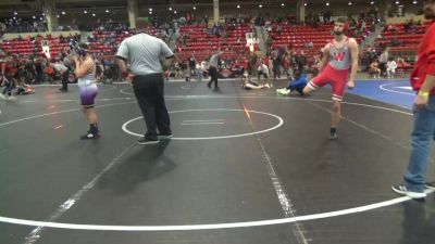 140 lbs Cons. Round 2 - Barry Mosqueda, Valley Center Wrestling Club vs Issac Scott, Wellington Youth Wrestling