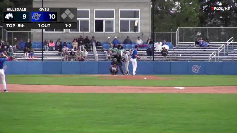 Replay: Hillsdale vs Grand Valley | Apr 17 @ 3 PM