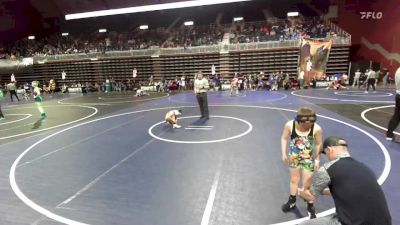 62 lbs Consi Of 8 #1 - Keaton DuCharme, Baker WC vs Jackson Pierce, High Plains Thunder