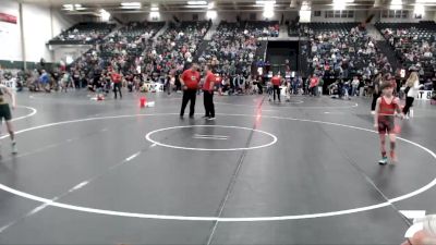 64 lbs Semifinal - Crew Weidner, 2TG vs Bentley Meintzer, Bryan Youth Wrestling