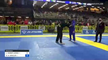 LUCAS NORAT LOPES vs GABRIEL H. ARAUJO 2021 Pan Jiu-Jitsu IBJJF Championship