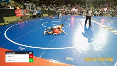 90 lbs Round Of 16 - Gaelle Cid, Toss Em Up vs Slayden Hunt, Prodigy Wrestling