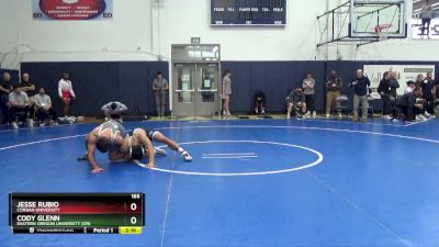 165 lbs Cons. Round 1 - Jesse Rubio, Corban University vs Cody Glenn, Eastern Oregon University (OR)