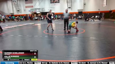 155 lbs Cons. Round 3 - Summer Schellinger, Gilchrist vs Kallin Burgess, La Grande