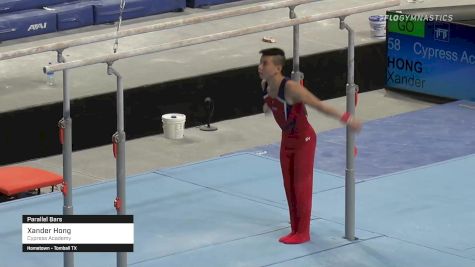 Xander Hong - Parallel Bars, Cypress Academy - 2021 US Championships
