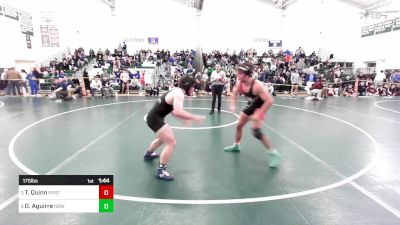 175 lbs Quarterfinal - Tyler Quinn, Portland/Cromwell vs Daniel Aguirre, Notre Dame-West Haven