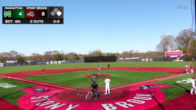 Replay: Manhattan vs Stony Brook | Apr 23 @ 3 PM