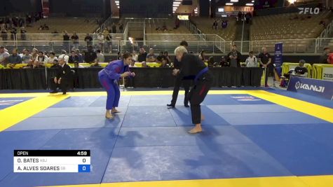 OLGA BATES vs ALINE ALVES SOARES 2024 Pan Jiu Jitsu IBJJF Championship