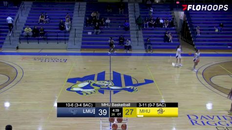 Replay: Lincoln Memorial vs Mars Hill - Women's | Jan 18 @ 5 PM