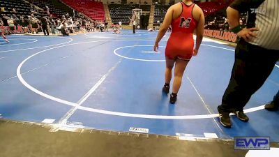 143 lbs Rr Rnd 1 - Alondra Valles, Redskins Wrestling Club vs Tatum Rion, Apache Wrestling