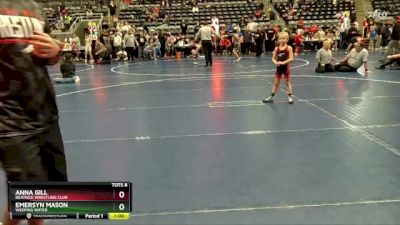 50-55 lbs Round 2 - Emersyn Mason, Weeping Water vs Anna Gill, Beatrice Wrestling Club