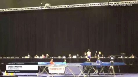 Braden Merritt - Individual Trampoline, TexStar Athletics - 2021 USA Gymnastics Championships