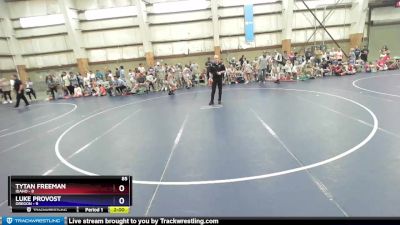 85 lbs Round 2 (6 Team) - Gage Green, IDAHO vs Max Larwin, OREGON