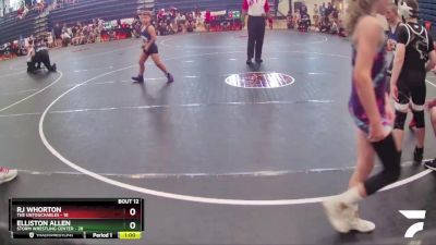 90 lbs Finals (8 Team) - Elliston Allen, Storm Wrestling Center vs RJ Whorton, The Untouchables