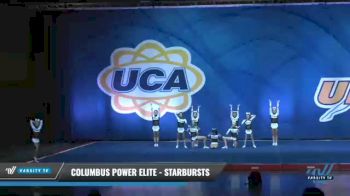 Columbus Power Elite - Starbursts [2020 L4 Senior - Small - D2 Day 2] 2020 UCA Smoky Mountain Championship