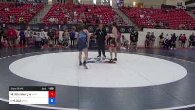 65 kg Cons 16 #2 - Max Wirnsberger, Buffalo Valley Regional Training Center vs Noah Bull, Sanderson Wrestling Academy