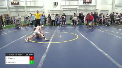 M-85 Mats 5-8 8:00am lbs Round Of 16 - Johnathan Tharp, OH vs Cole Reams, MI