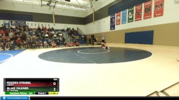 150 lbs Champ. Round 2 - Blake Falkner, Mt. Spokane vs Maddex Strobel, Liberty