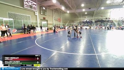 55 lbs Semifinal - Kallen Causey, Shootbox Wrestling Club vs Trey Merkley, Uintah Utes