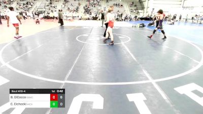 113 lbs Rr Rnd 1 - Beniamino DiCocco, OBWC Goblins vs Carter Cichocki, Michigan Grapplers Blue