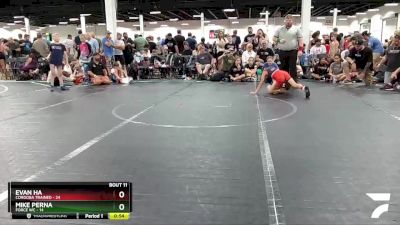 76 lbs Round 3 (8 Team) - Evan Ha, Cordoba Trained vs Mike Perna, Force WC