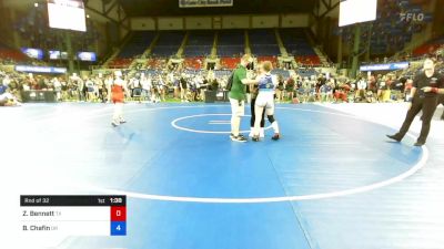 127 lbs Rnd Of 32 - Zoe Bennett, Texas vs Bailey Chafin, Oregon