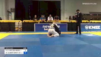 HERMAN G. VAN DEN BERG vs WILLIAM ALBERT SPOTT 4TH 2021 World Master IBJJF Jiu-Jitsu Championship