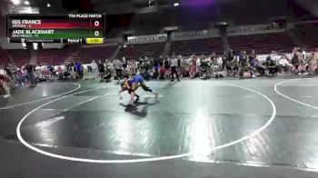 W-144 lbs Placement Matches (16 Team) - Isis France, Arizona vs Jade Blackhart, New Mexico
